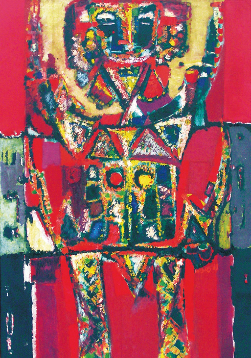 Garuda, schilderij van Abas Alibasyah