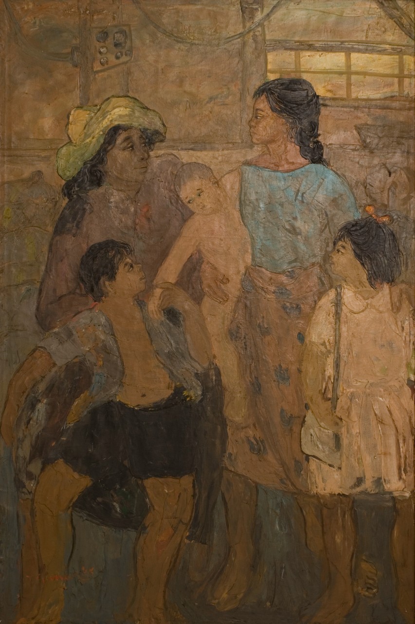 Collectie voor bouwconstructie, schilderij van Tatang Ganar