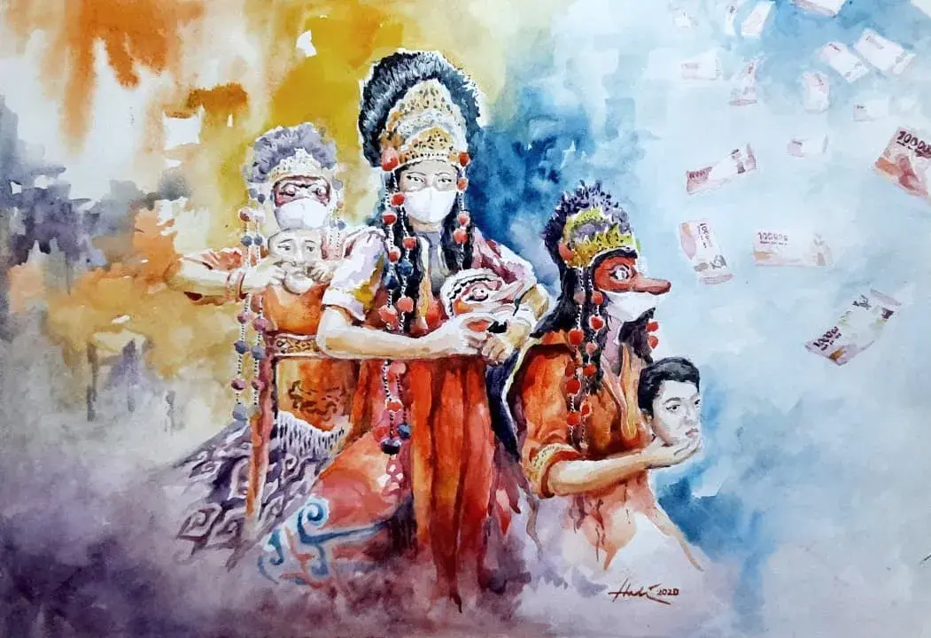 Topeng, Masker dan Kita