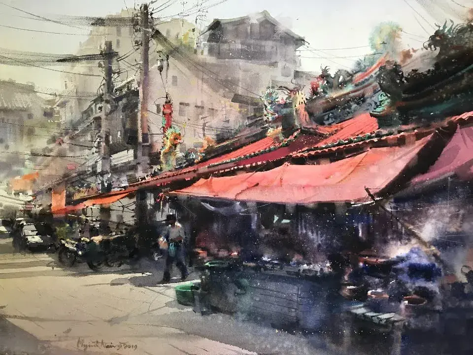 Chinese temple in Bangkok