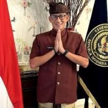 Menteri Pariwisata dan Ekonomi Kreatif, Dr. H. Sandiaga Salahuddin Uno, BBA., MBA