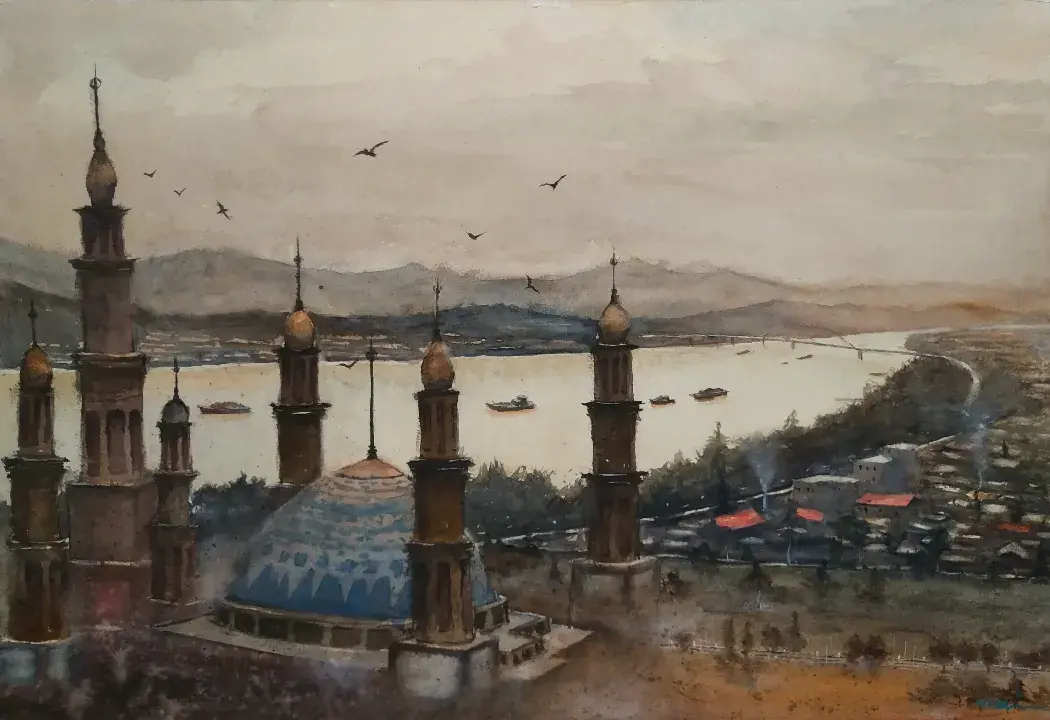 Peaceful Message From The Mahakam River
