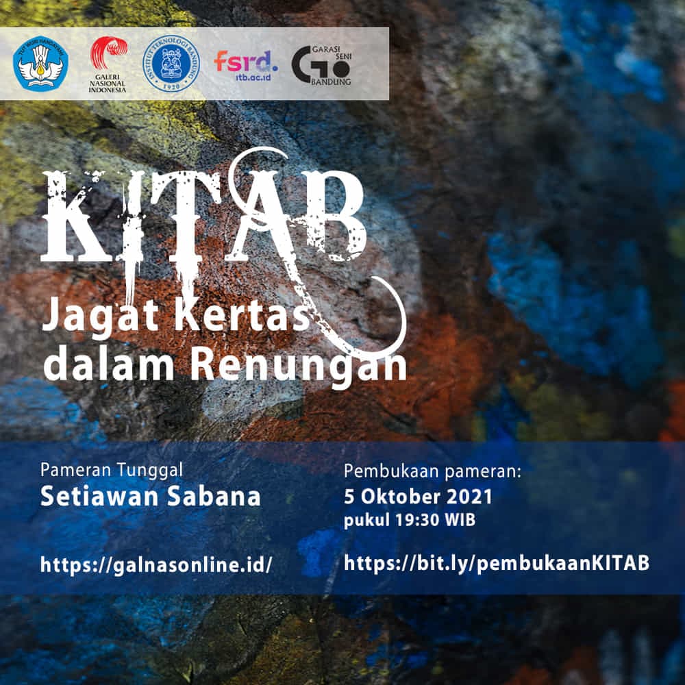 Poster pameran Kitab