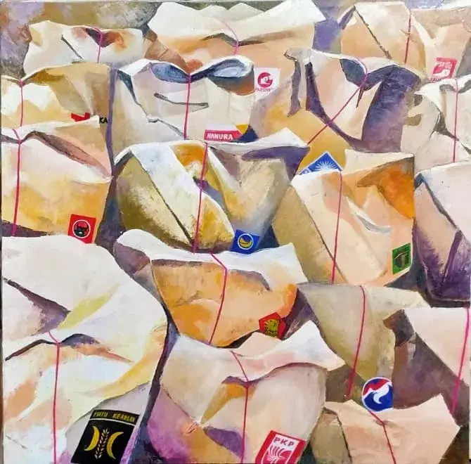 Nasbung (Nasi Bungkus)