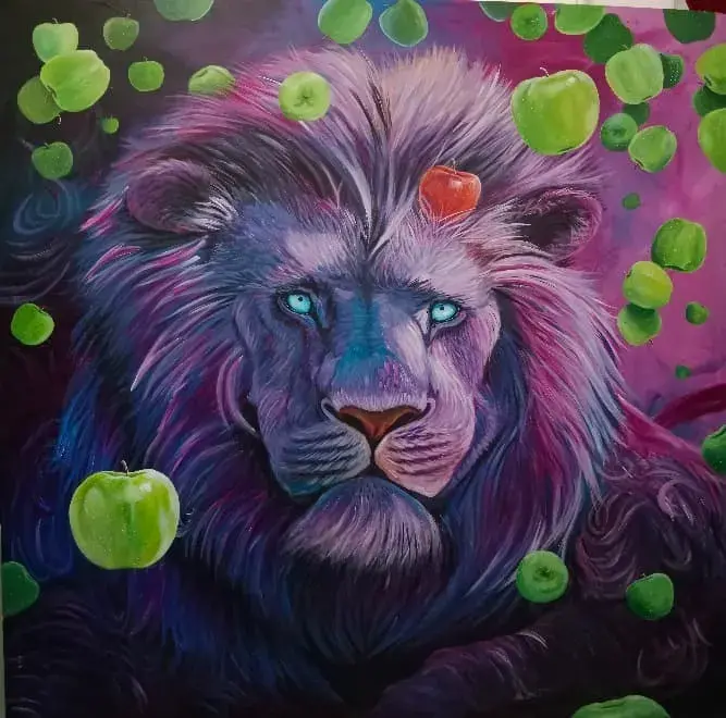 Apel Hijau Bintik Putih 